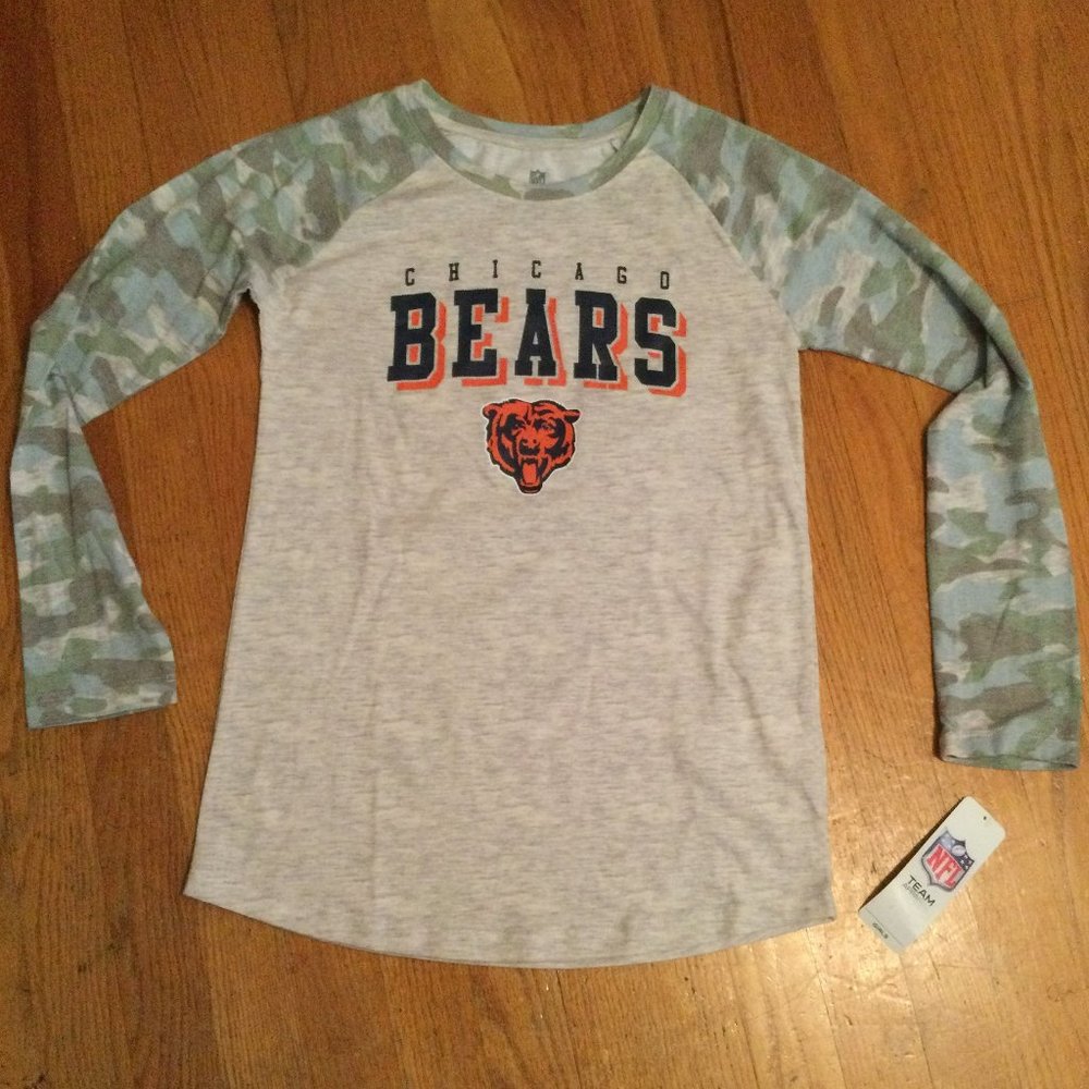 Girls Size Large 10 / 12 - Chicago Bears T-Shirt - NFL - New with Tags